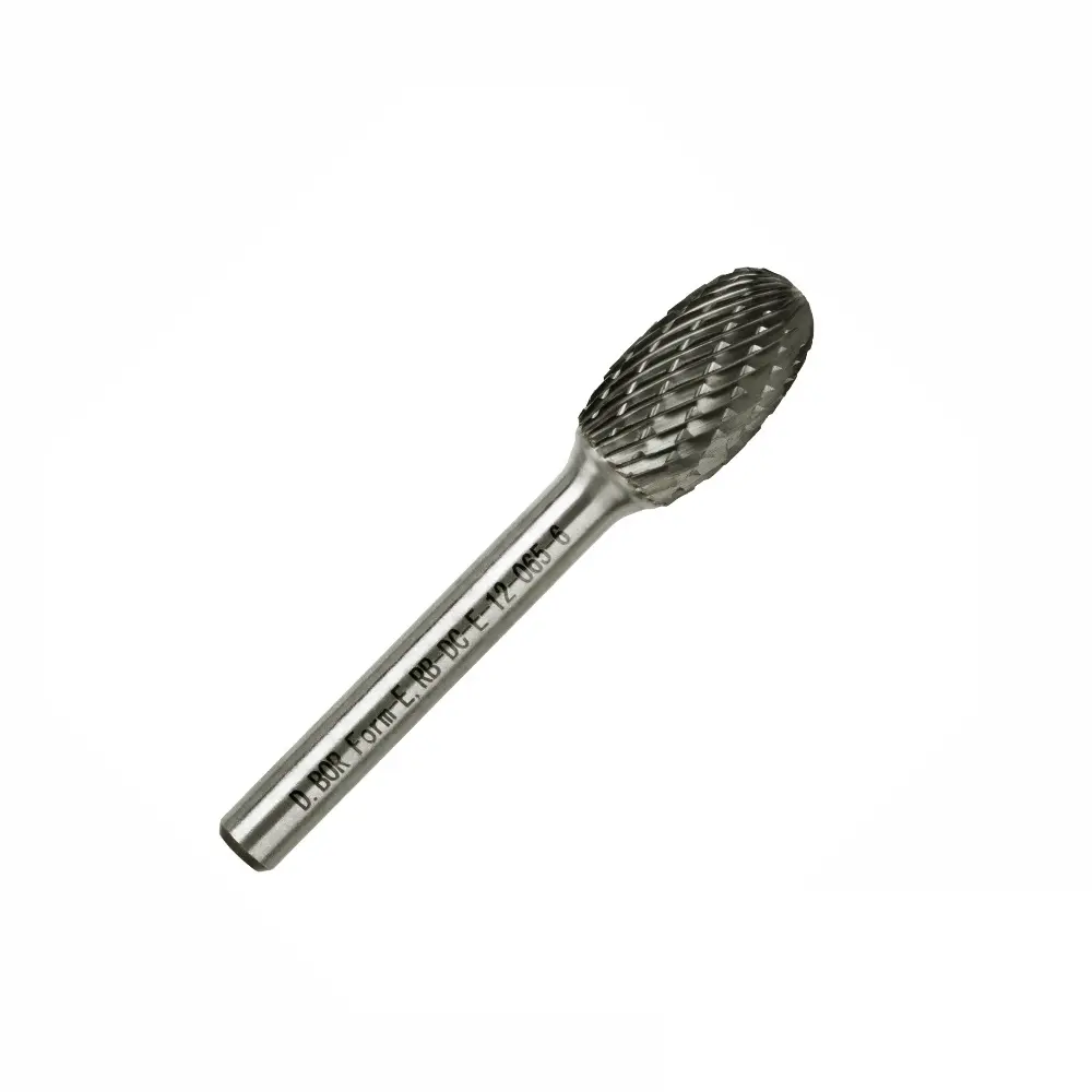 Фото Борфреза по металлу овальная Тип Е D.Bor RB-DC-E-12-065-6 12x20 мм хвостовик 6 мм