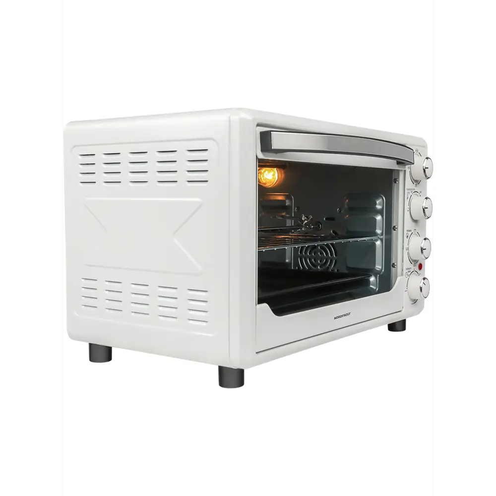 Фото 8 Духовой шкаф 1600 Вт Nordfrost RC 350 W 51.8x32.9x38 см цвет белый Фото 8 Духовой шкаф 1600 Вт Nordfrost RC 350 W 51.8x32.9x38 см цвет белый