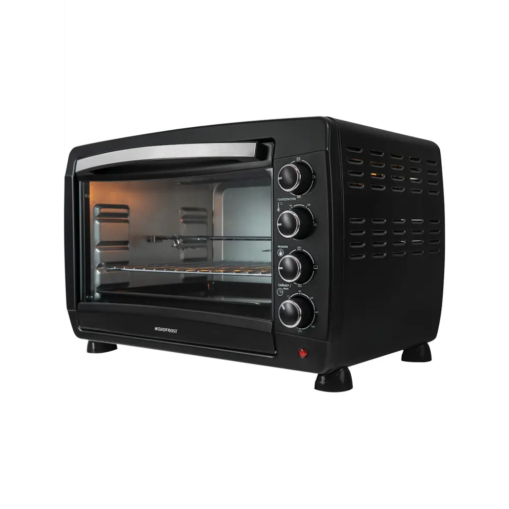 Фото 13 Духовой шкаф 2000 Вт Nordfrost RC 450 B 58.5x36.9x44 см цвет черный