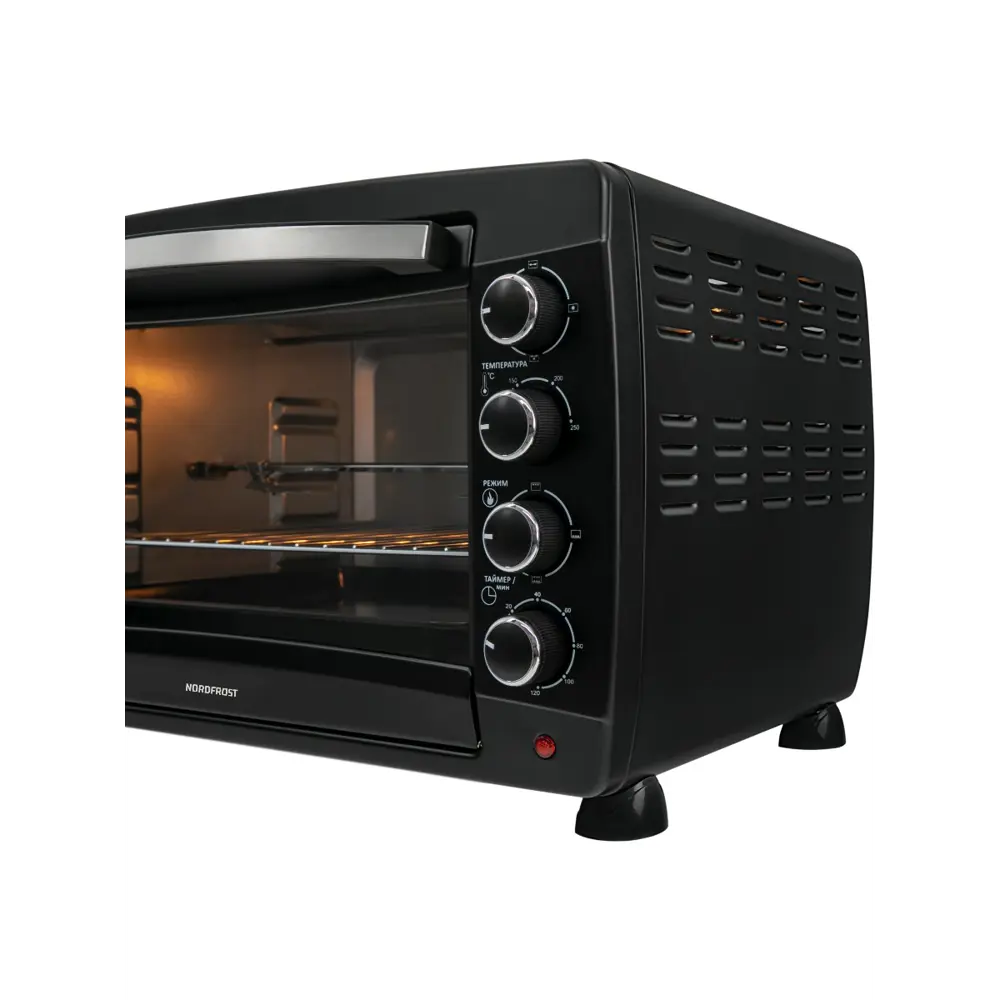 Фото 4 Духовой шкаф 2000 Вт Nordfrost RC 450 B 58.5x36.9x44 см цвет черный