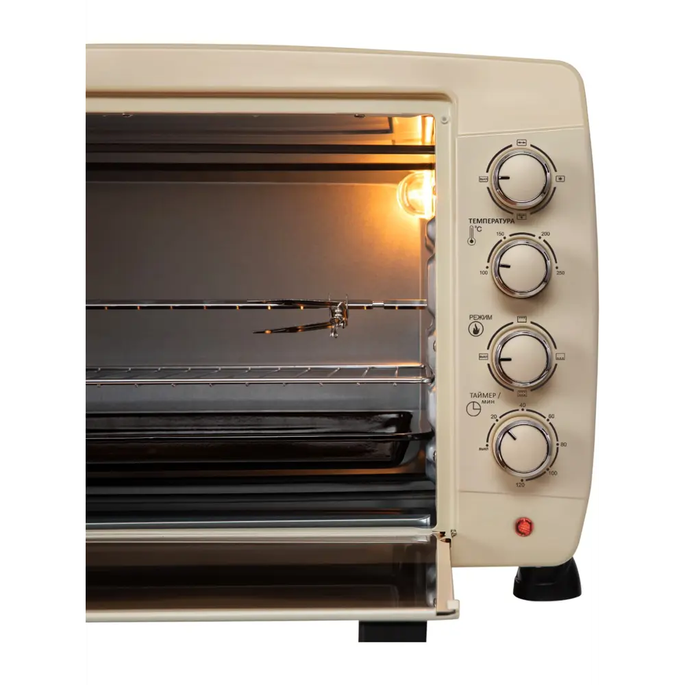 Фото 5 Духовой шкаф 2000 Вт Nordfrost RC 450 Y 58.5x36.9x44 см цвет бежевый