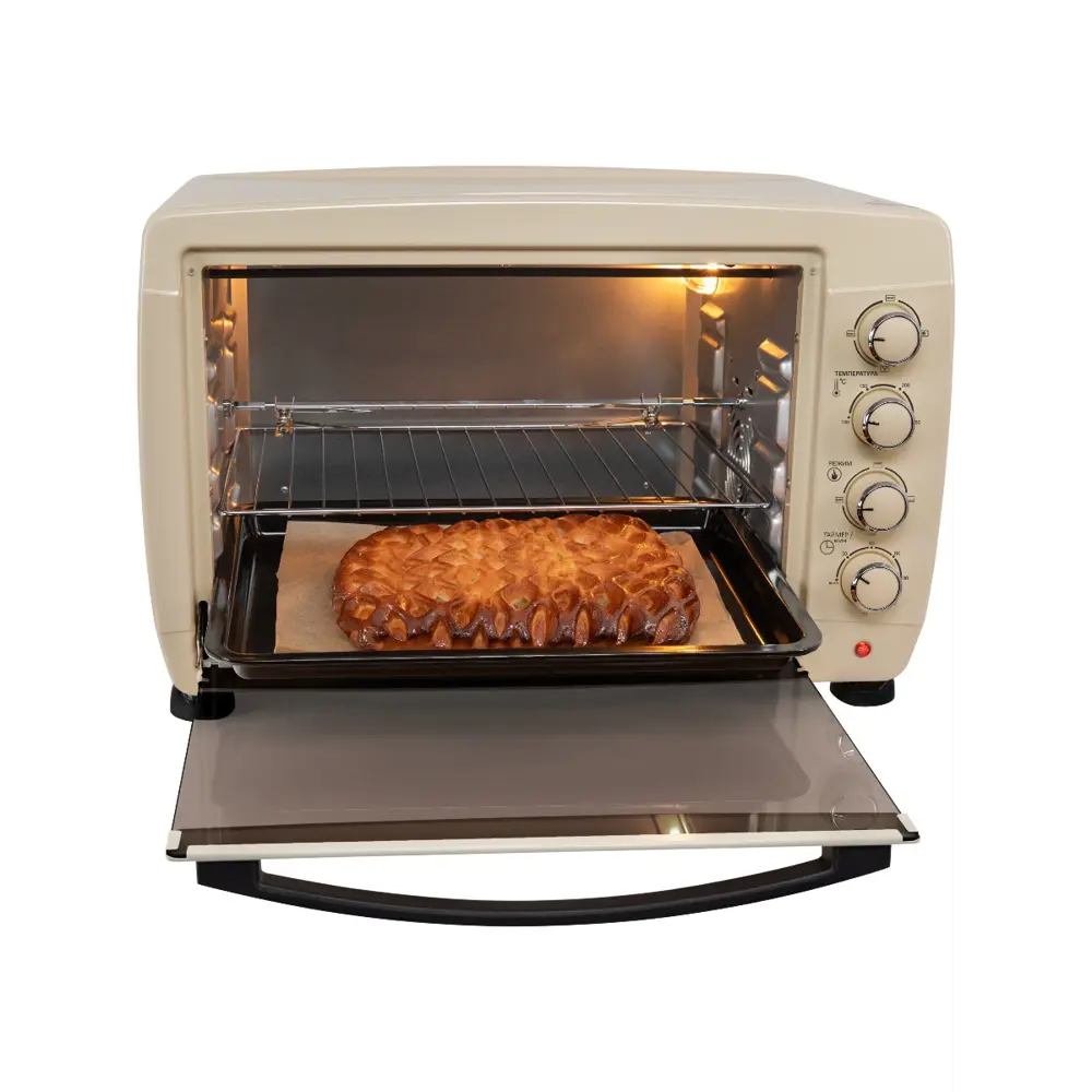 Фото 6 Духовой шкаф 2000 Вт Nordfrost RC 450 Y 58.5x36.9x44 см цвет бежевый