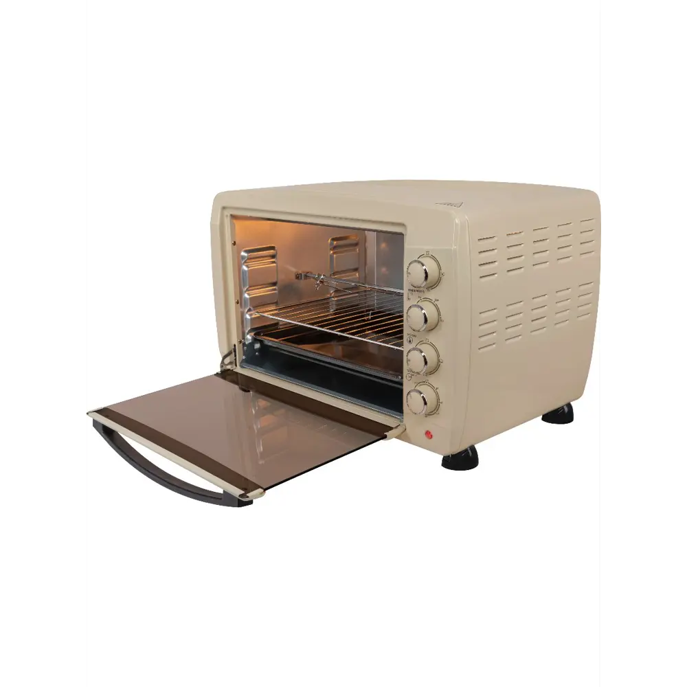 Фото 9 Духовой шкаф 2000 Вт Nordfrost RC 450 Y 58.5x36.9x44 см цвет бежевый