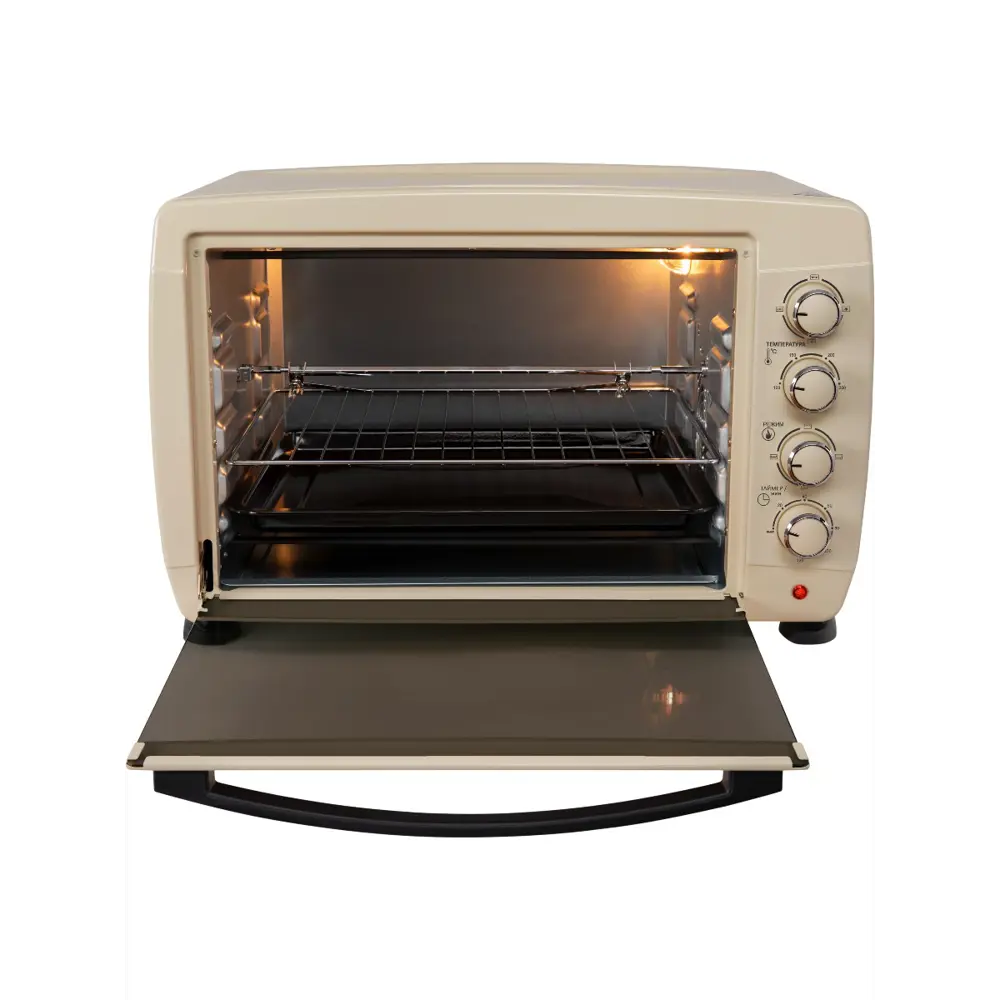 Фото 7 Духовой шкаф 2000 Вт Nordfrost RC 450 Y 58.5x36.9x44 см цвет бежевый