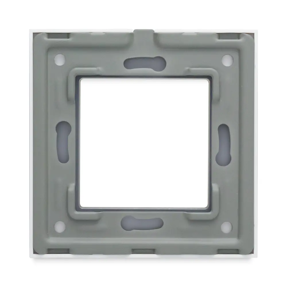 Фото 3 Рамка для розеток и выключателей Vell BK1P-GL 1 пост цвет черный