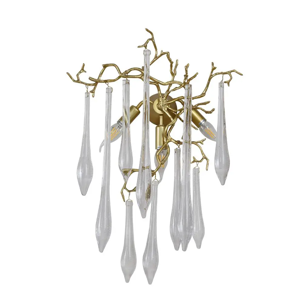 Фото Настенный светильник Crystal lux Reina ap3 pearl цвет золото Фото Настенный светильник Crystal lux Reina ap3 pearl цвет золото