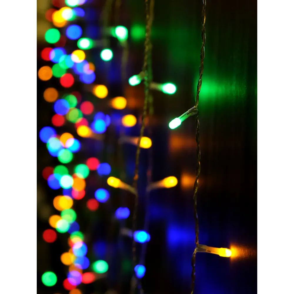 Фото 2 Электрогирлянда занавес-штора новогодняя SH Lights OLDCL500-M-E 2.4x1.5 м зеленый красный Фото 2 Электрогирлянда занавес-штора новогодняя SH Lights OLDCL500-M-E 2.4x1.5 м зеленый красный