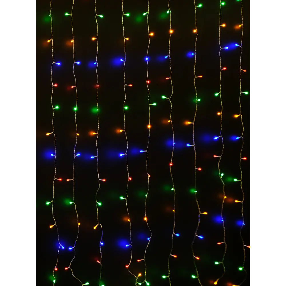 Фото 4 Электрогирлянда занавес-штора новогодняя SH Lights OLDCL500-M-E 2.4x1.5 м зеленый красный Фото 4 Электрогирлянда занавес-штора новогодняя SH Lights OLDCL500-M-E 2.4x1.5 м зеленый красный