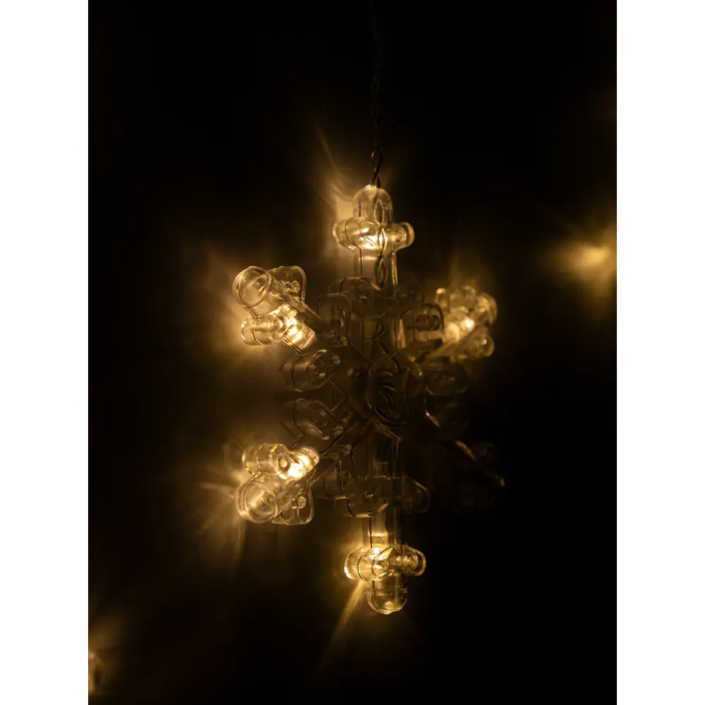 Фото 10 Электрогирлянда Бахрома Арка новогодняя SH Lights ICLD136WW-C-SF 2.5x1.2 м 8 режимов теплый белый