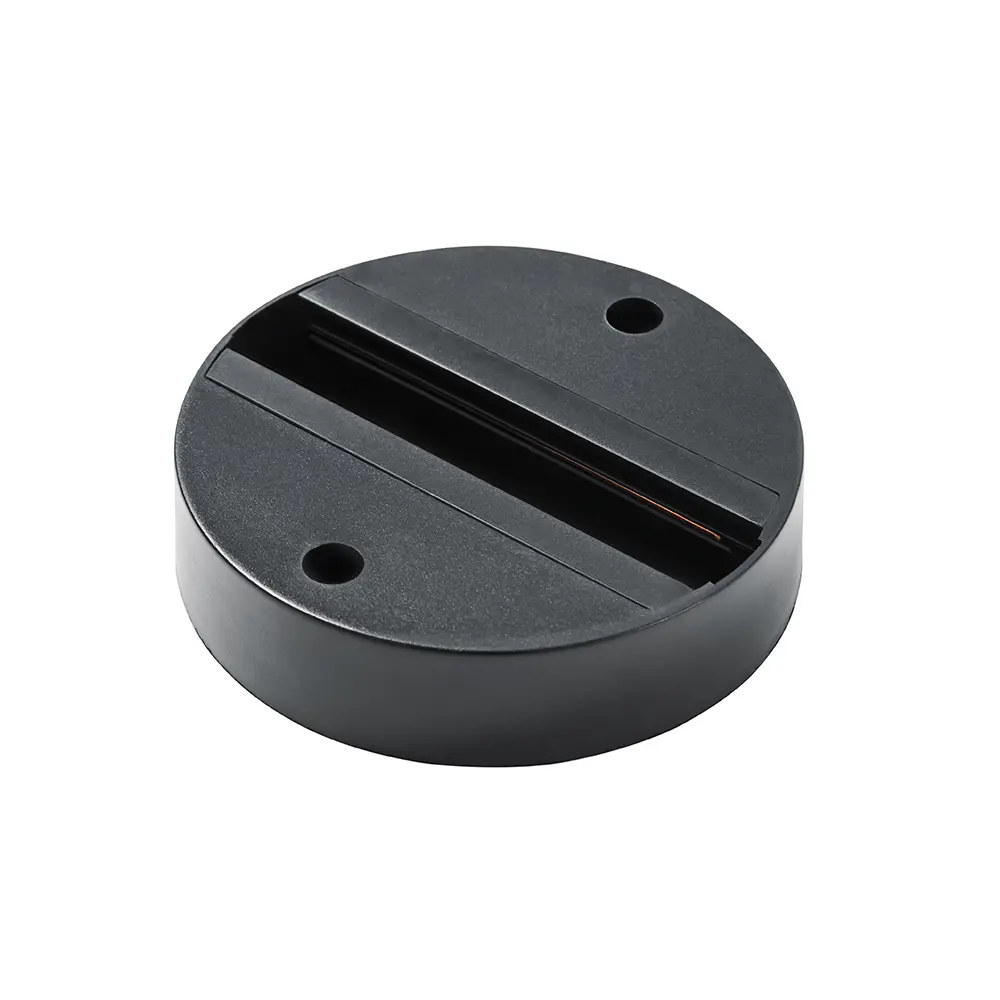 Фото Основание отдельное для однофазного трекового светильника Crystal Lux Basic CLT 0.213 01 BL