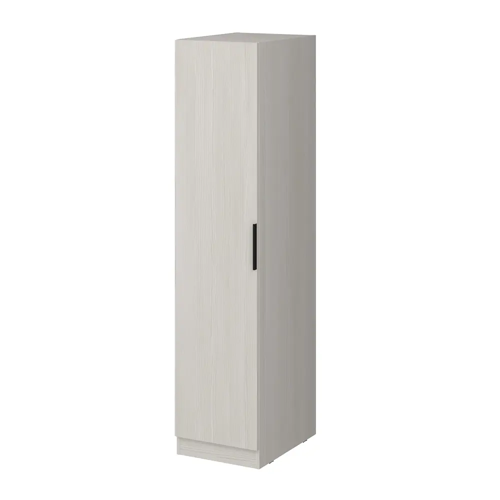 Фото Шкаф распашной Alsav Home Tower-s Ivory с 1 дверью и полками 40x176.1x54.8 см ЛДСП цвет бежевый Фото Шкаф распашной Alsav Home Tower-s Ivory с 1 дверью и полками 40x176.1x54.8 см ЛДСП цвет бежевый