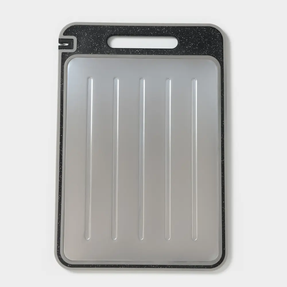 Фото 10 Доска для разморозки продуктов с точилкой для ножей 38х26х0.7 цвет серебристый 10547412 Фото 10 Доска для разморозки продуктов с точилкой для ножей 38х26х0.7 цвет серебристый 10547412