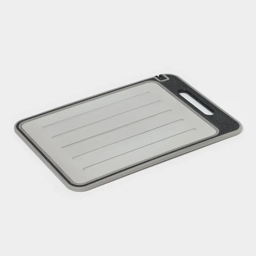 Фото 4 Доска для разморозки продуктов с точилкой для ножей 38х26х0.7 цвет серебристый 10547412 Фото 4 Доска для разморозки продуктов с точилкой для ножей 38х26х0.7 цвет серебристый 10547412