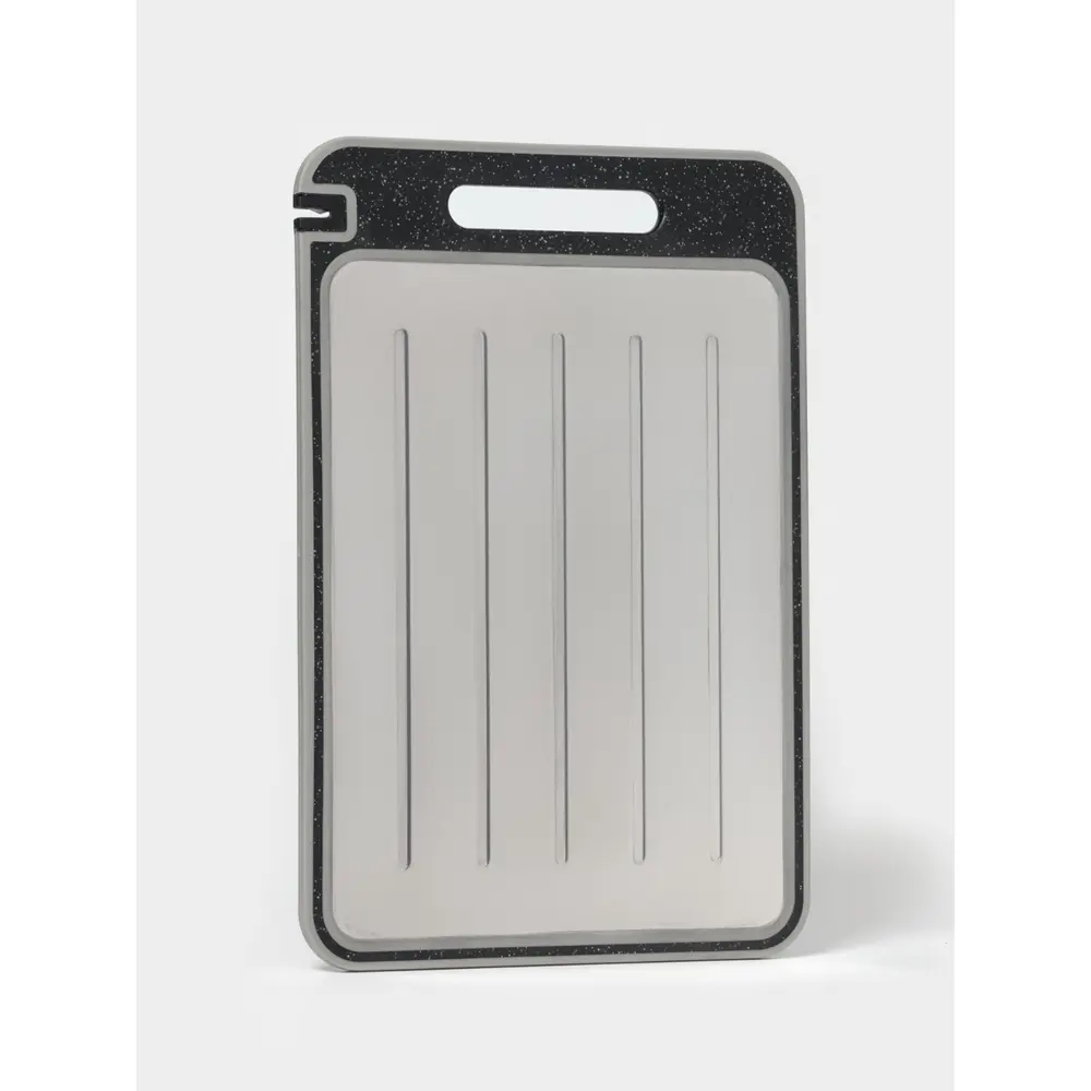 Фото 5 Доска для разморозки продуктов с точилкой для ножей 38х26х0.7 цвет серебристый 10547412 Фото 5 Доска для разморозки продуктов с точилкой для ножей 38х26х0.7 цвет серебристый 10547412