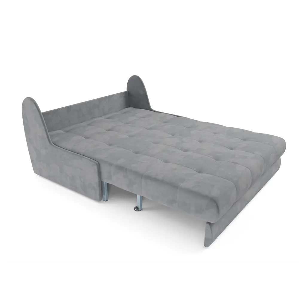 Фото 5 Диван раскладной Мебель-арс Барон №2 151x88x110 см велюр цвет vivaldi 92 темно-серый Фото 5 Диван раскладной Мебель-арс Барон №2 151x88x110 см велюр цвет vivaldi 92 темно-серый