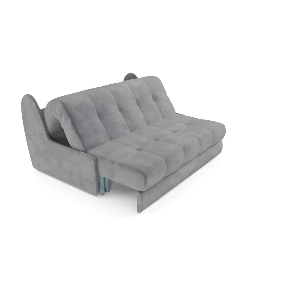 Фото 4 Диван раскладной Мебель-арс Барон №2 151x88x110 см велюр цвет vivaldi 92 темно-серый Фото 4 Диван раскладной Мебель-арс Барон №2 151x88x110 см велюр цвет vivaldi 92 темно-серый