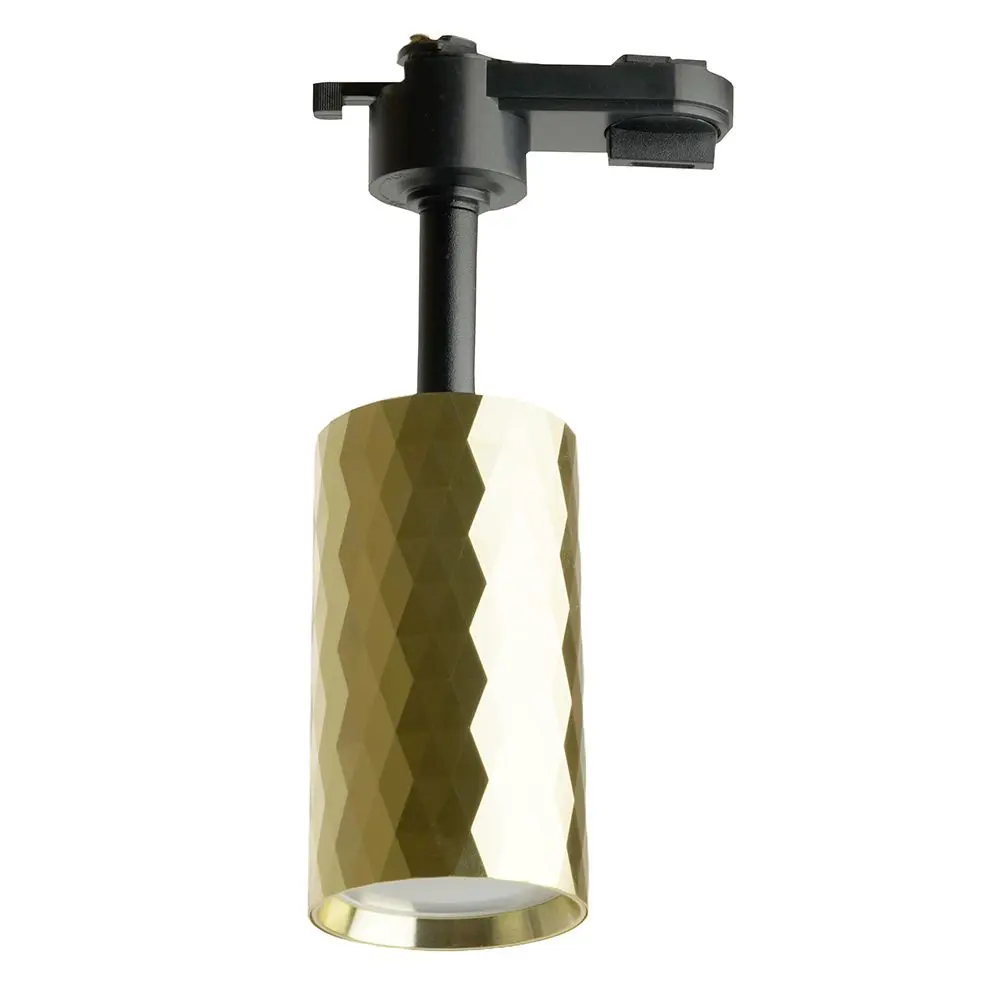 Фото 2 Трековый светильник спот под лампу Feron 48697 15 Вт 20 м² цвет жёлтый/золотой