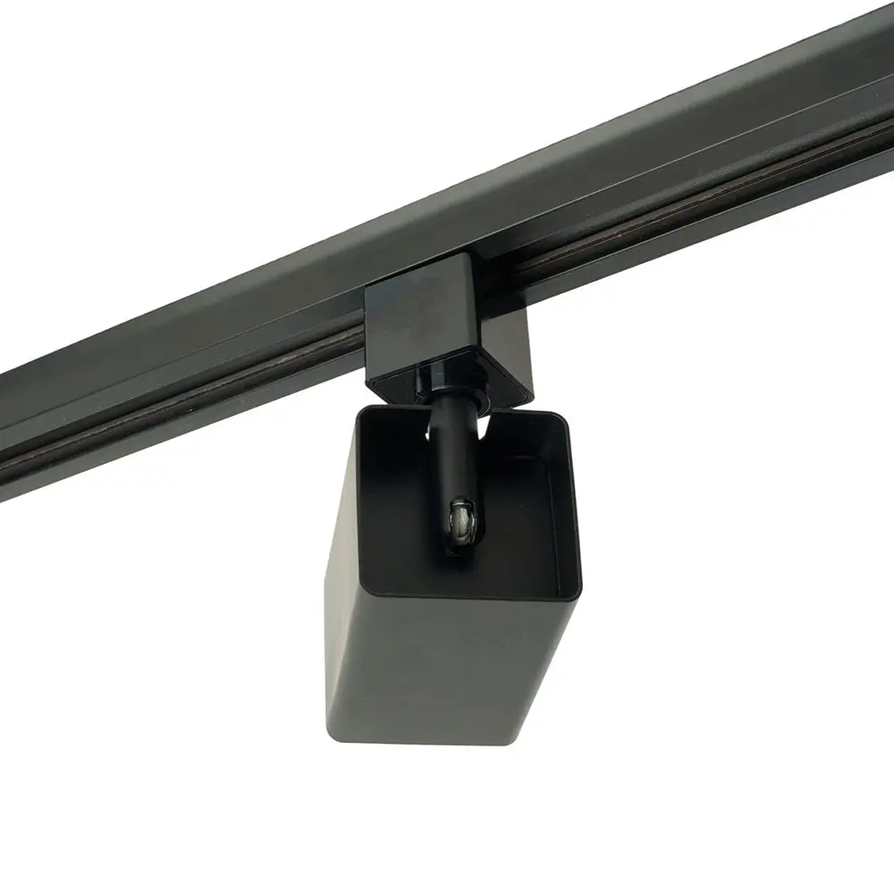 Фото 7 Трековый светильник спот под лампу Gu10 Feron 51321 однофазный цвет черный Фото 7 Трековый светильник спот под лампу Gu10 Feron 51321 однофазный цвет черный