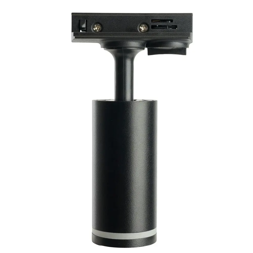 Фото 5 Трековый светильник спот под лампу Gu10 Feron 51325 однофазный цвет черный Фото 5 Трековый светильник спот под лампу Gu10 Feron 51325 однофазный цвет черный