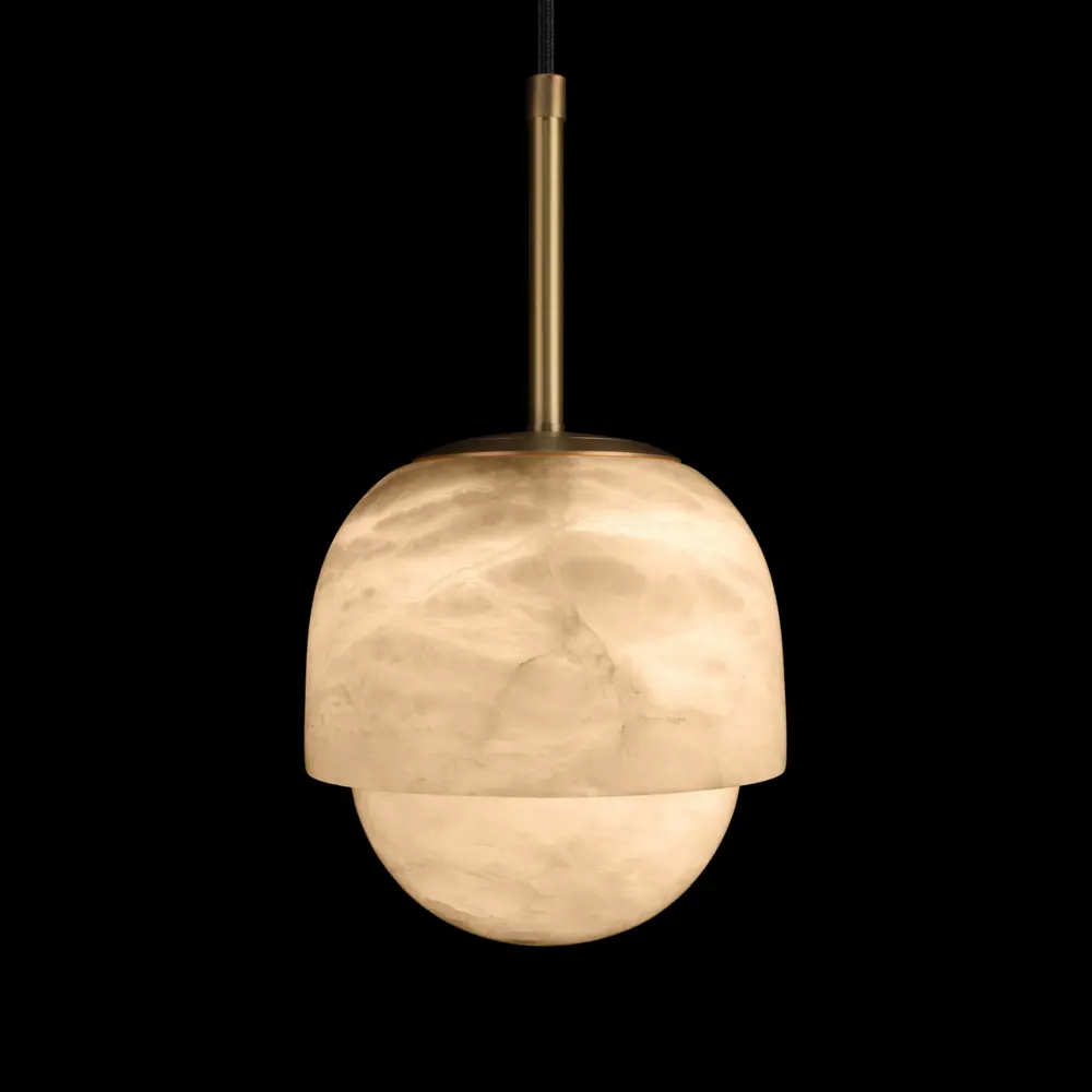 Фото 6 Светильник подвесной Loft It Yoko 10411-s 1 лампа 2 м² цвет белый/бронза Фото 6 Светильник подвесной Loft It Yoko 10411-s 1 лампа 2 м² цвет белый/бронза