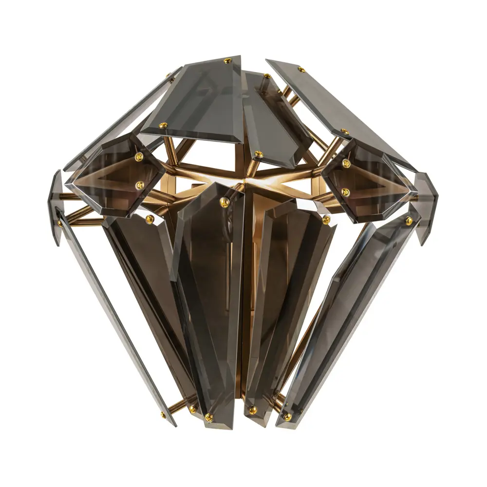 Фото 3 Настенный светильник Loft It Shard 10432w smoke цвет бронза/дымчатый