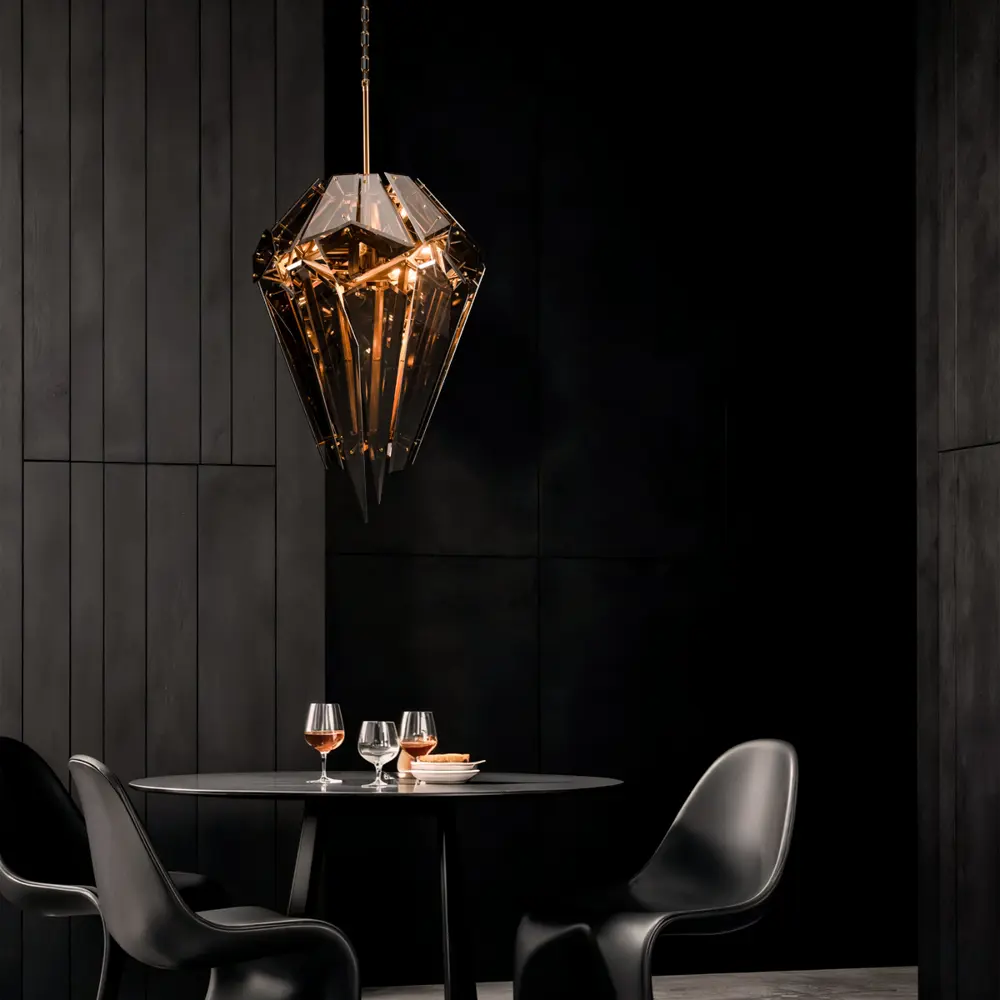 Фото 5 Настенный светильник Loft It Shard 10432w smoke цвет бронза/дымчатый