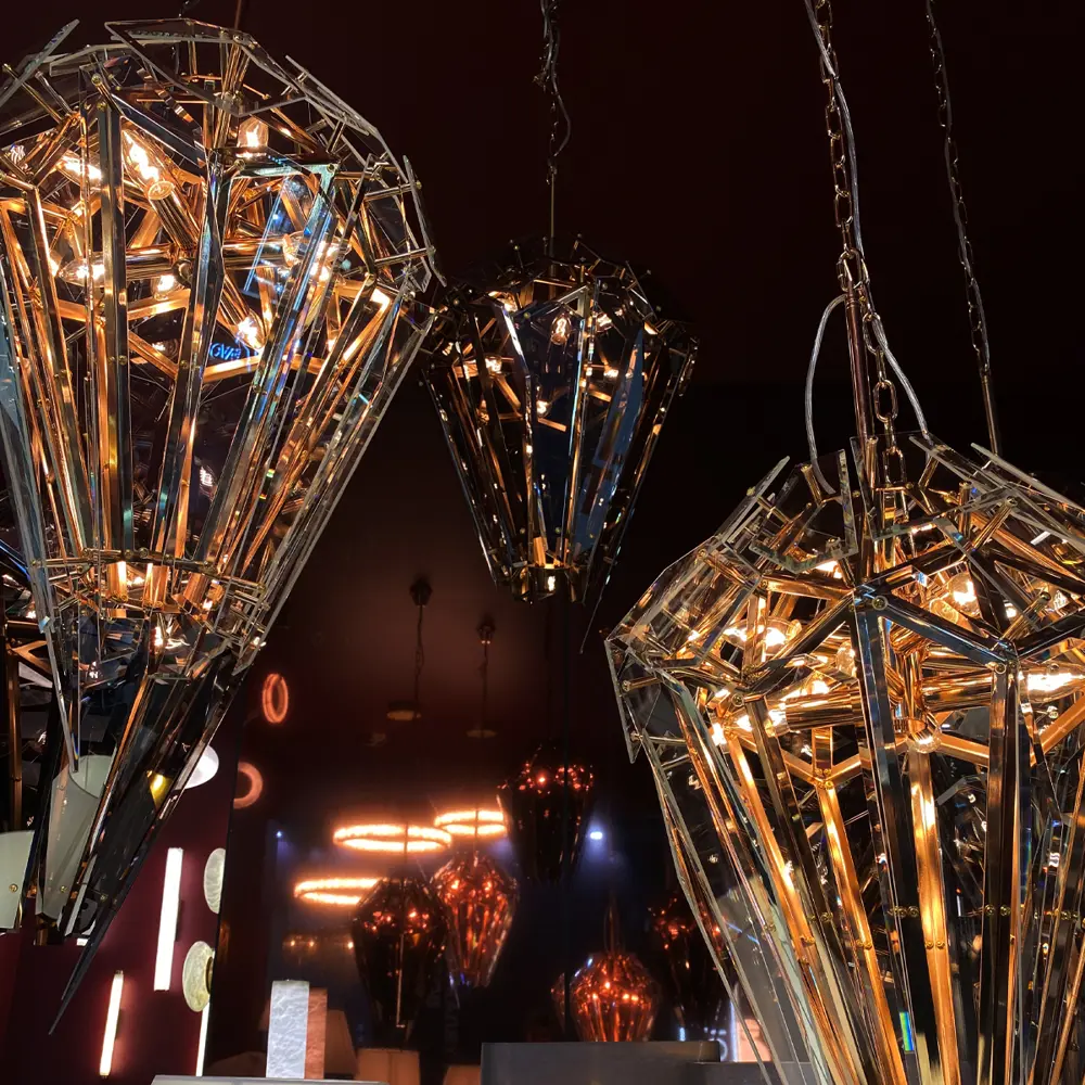 Фото 6 Настенный светильник Loft It Shard 10432w smoke цвет бронза/дымчатый