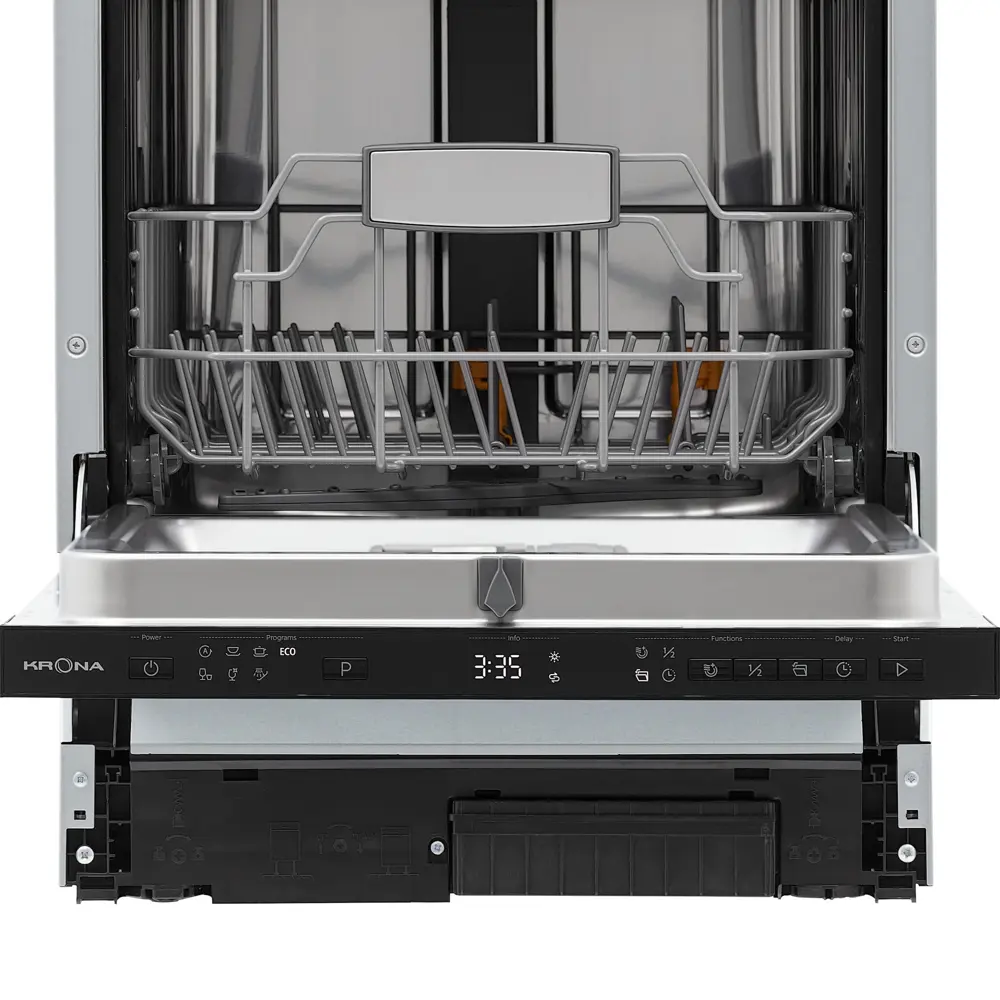 Фото 6 Встраиваемая посудомоечная машина Krona KASKATA 45 BI V2 44.9 см 7 программ цвет нержавеющая сталь Фото 6 Встраиваемая посудомоечная машина Krona KASKATA 45 BI V2 44.9 см 7 программ цвет нержавеющая сталь