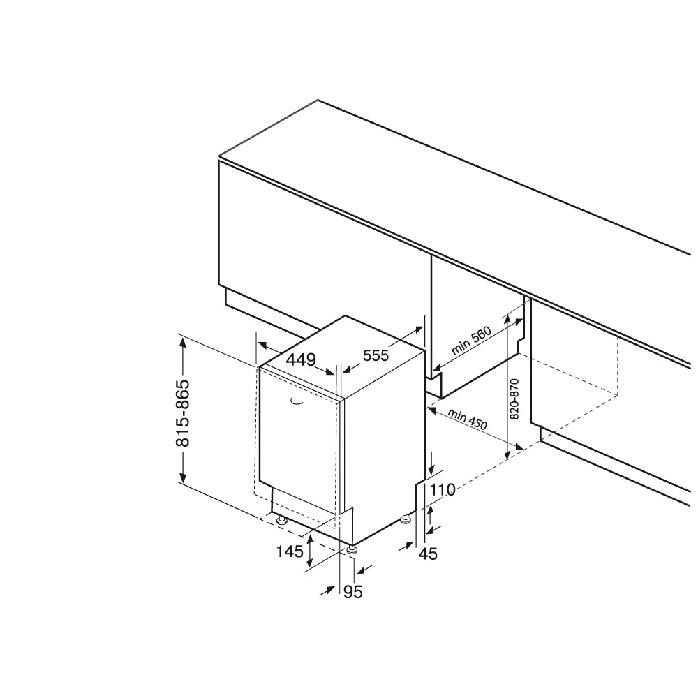 Фото 18 Встраиваемая посудомоечная машина Krona KASKATA 45 BI V2 44.9 см 7 программ цвет нержавеющая сталь Фото 18 Встраиваемая посудомоечная машина Krona KASKATA 45 BI V2 44.9 см 7 программ цвет нержавеющая сталь