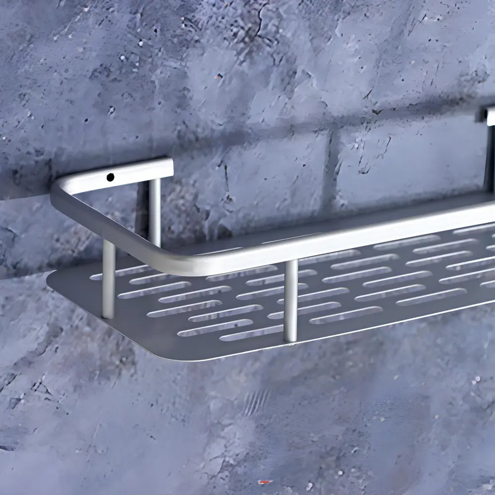 Фото 2 Полка для ванной комнаты Zein 2813071 нержавеющая сталь 13.5x4.2 см