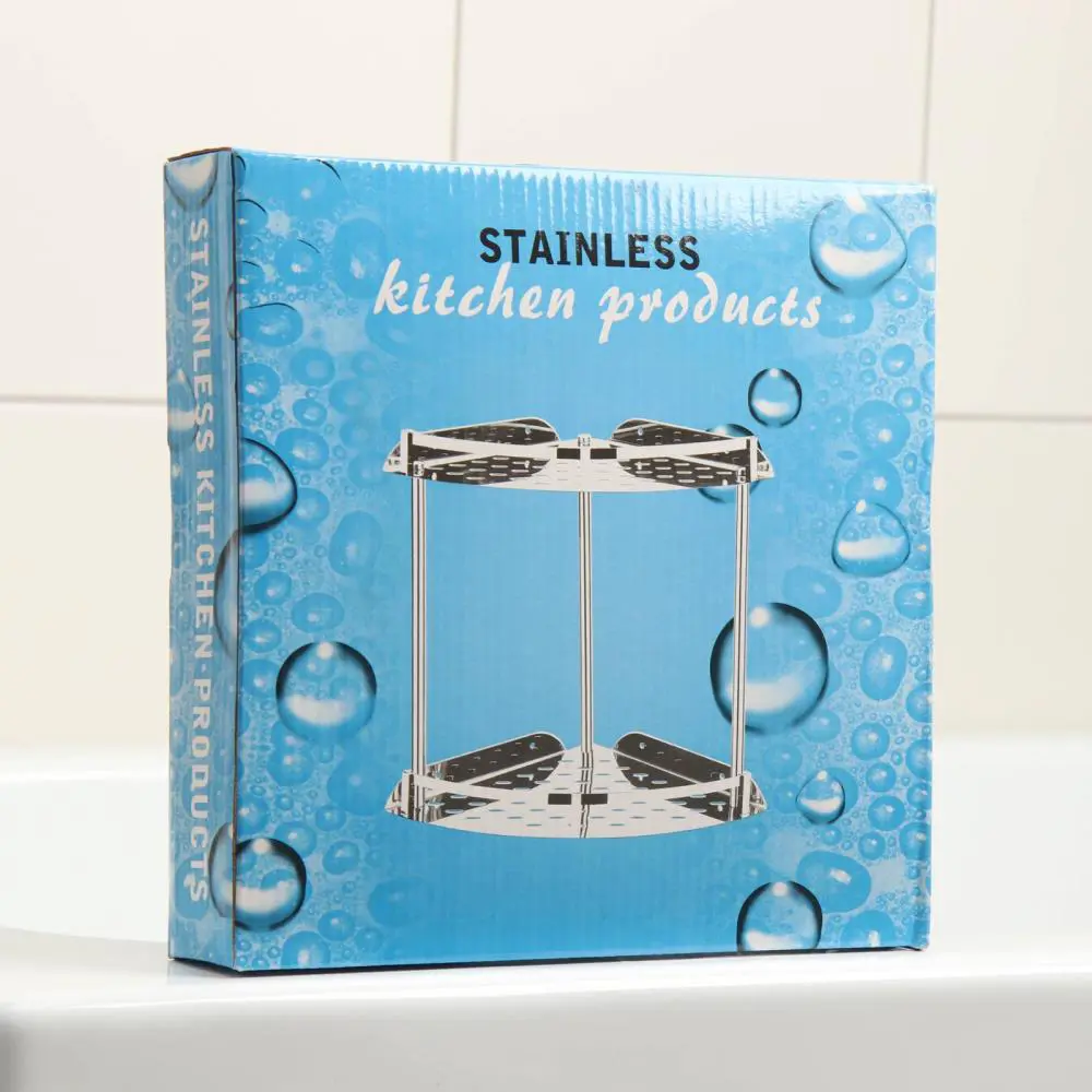 Фото 5 Полка для ванной комнаты Zein 4097394 нержавеющая сталь 23.5x53 см Фото 5 Полка для ванной комнаты Zein 4097394 нержавеющая сталь 23.5x53 см