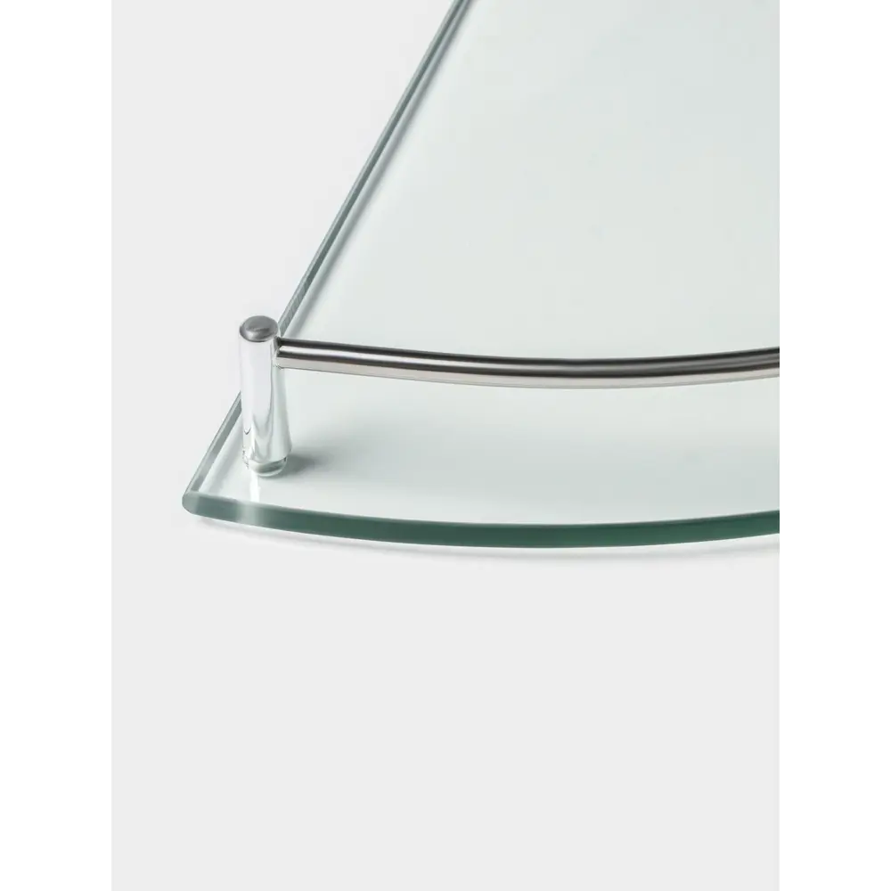 Фото Полка для ванной комнаты Simaland 2808829 нержавеющая сталь 23.5x4 см