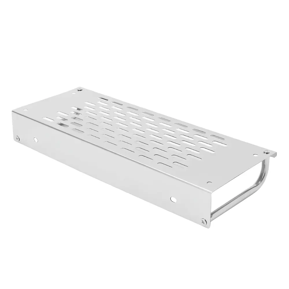 Фото 6 Полка для ванной комнаты Simaland 3800175 нержавеющая сталь 11x5 см