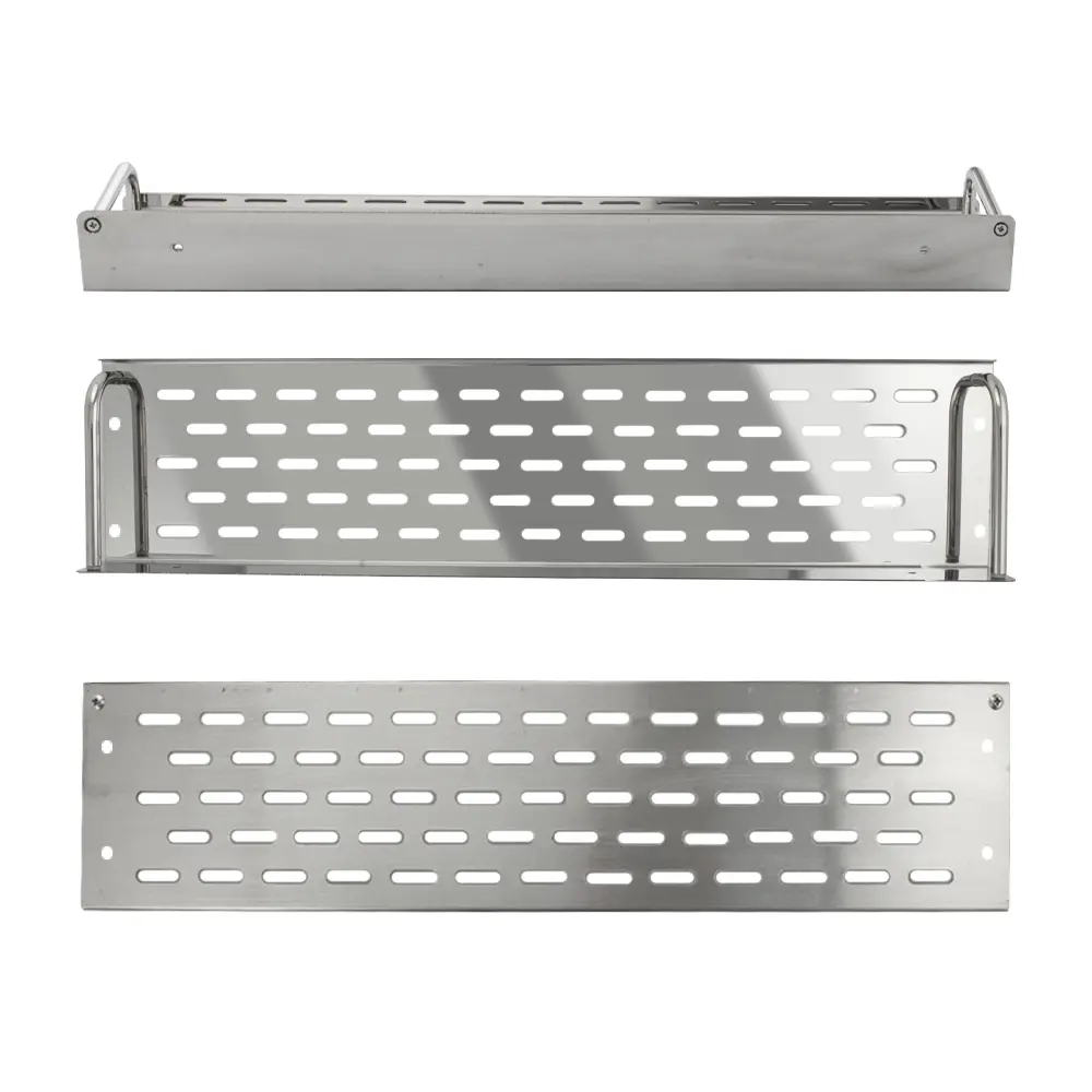 Фото 8 Полка для ванной комнаты Simaland 3800175 нержавеющая сталь 11x5 см