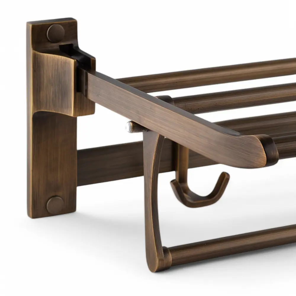 Фото 2 Полка для ванной комнаты Vekko MD-815F нержавеющая сталь 60x14 см Фото 2 Полка для ванной комнаты Vekko MD-815F нержавеющая сталь 60x14 см