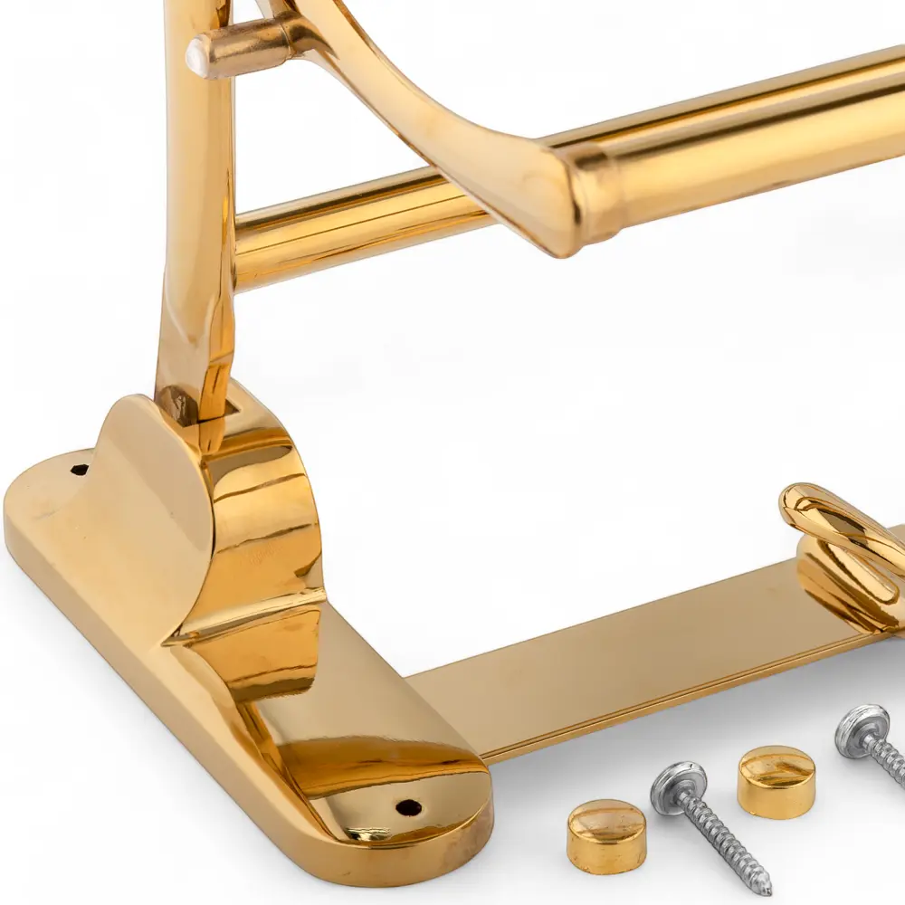 Фото 6 Полка для ванной комнаты Vekko md-805-t нержавеющая сталь 60x13.5 см цвет жёлтый / золотой Фото 6 Полка для ванной комнаты Vekko md-805-t нержавеющая сталь 60x13.5 см цвет жёлтый / золотой