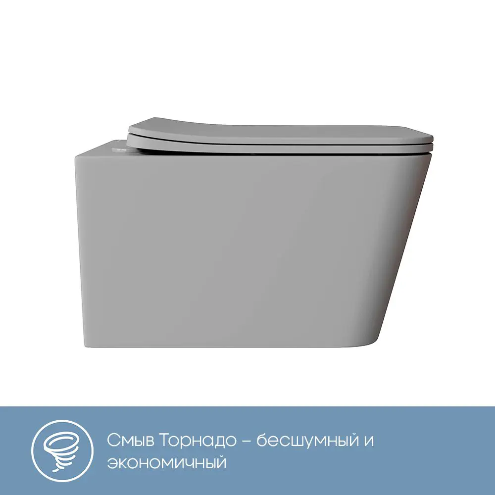 Фото 11 Комплект инсталляция и унитаз: инсталляция TECEspring S955201QV2130 клавиша хром глянцевый унитаз ADT Vortex Торнадо Soft-Close квадрат Фото 11 Комплект инсталляция и унитаз: инсталляция TECEspring S955201QV2130 клавиша хром глянцевый унитаз ADT Vortex Торнадо Soft-Close квадрат