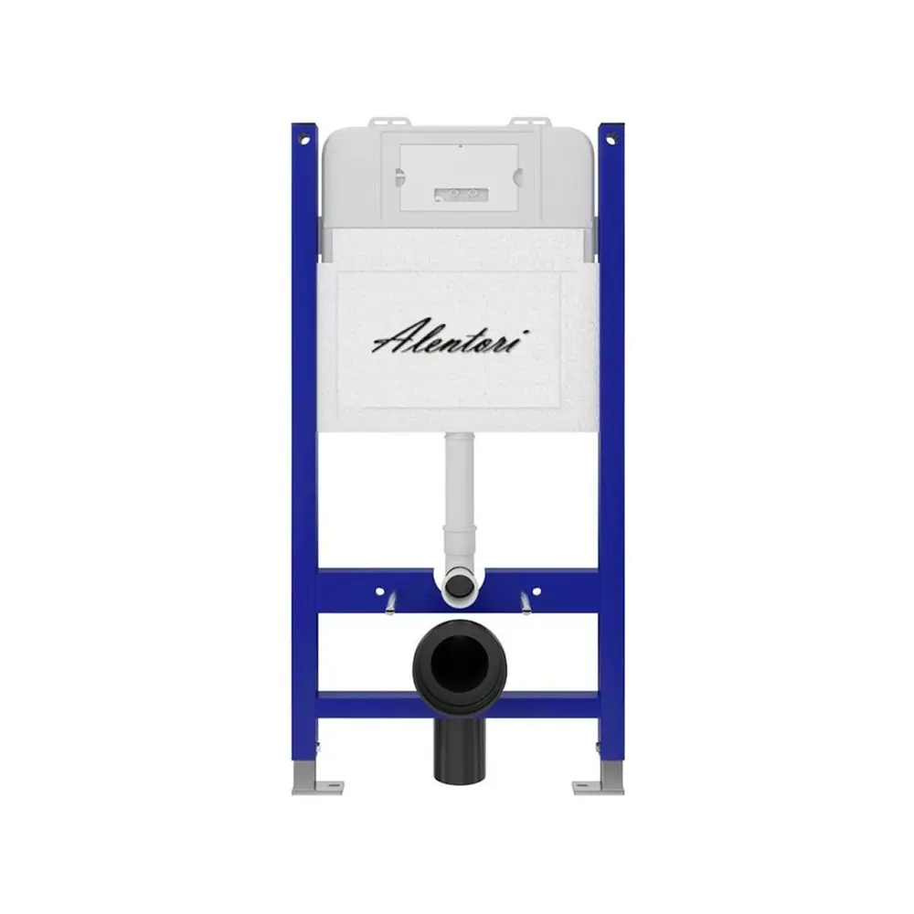 Фото 5 Комплект инсталляция и унитаз: инсталляция Alentori Sistema 50 AL.SIS33T клавиша CHIAVE H белый AL.CHI018WM унитаз Vortex Торнадо Soft-Close овал