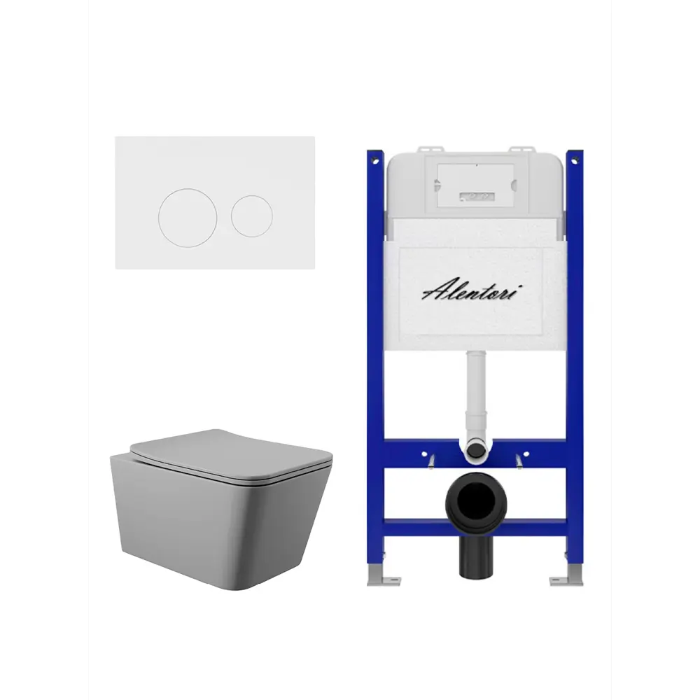 Фото 4 Комплект инсталляция и унитаз: инсталляция Alentori Sistema 50 AL.SIS33TAL.CHI019WMQV2130 клавиша CHIAVE L белый унитаз Vortex Торнадо Soft-Close Фото 4 Комплект инсталляция и унитаз: инсталляция Alentori Sistema 50 AL.SIS33TAL.CHI019WMQV2130 клавиша CHIAVE L белый унитаз Vortex Торнадо Soft-Close