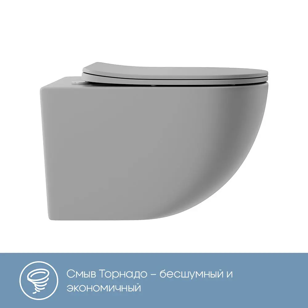 Фото 11 Система инсталляции для унитаза Grohe Rapid SL 38721001OV2130A клавиша Skate Air 3 режима 3-в-1 унитаз Vortex Торнадо Soft-Close форма овал