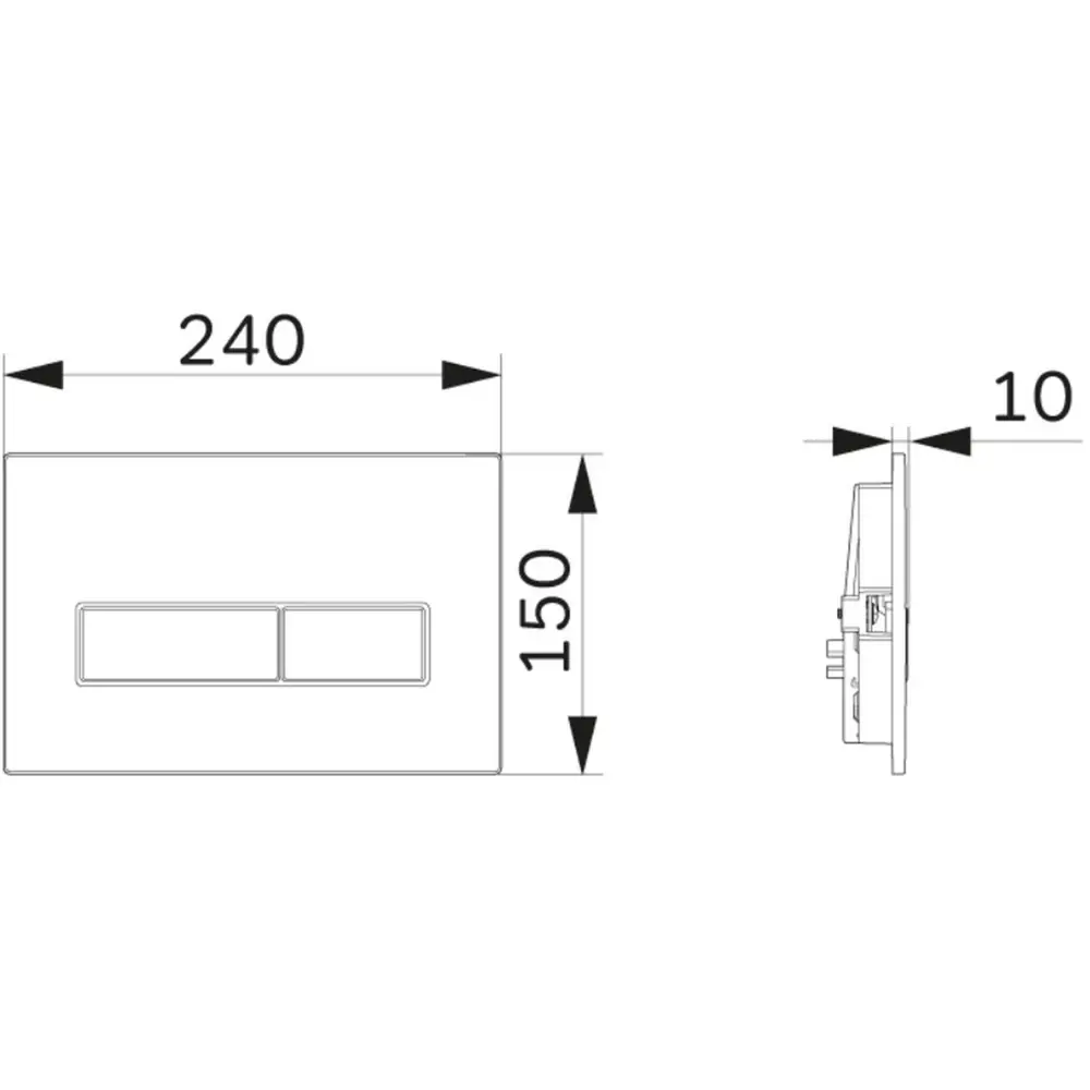 Фото 8 Комплект инсталляция и унитаз: инсталляция Am.pm I012711.0301OV2130 ErgoFit, клавиша ErgoFit M белый глянцевый, унитаз Vortex Торнадо Soft-Close овал