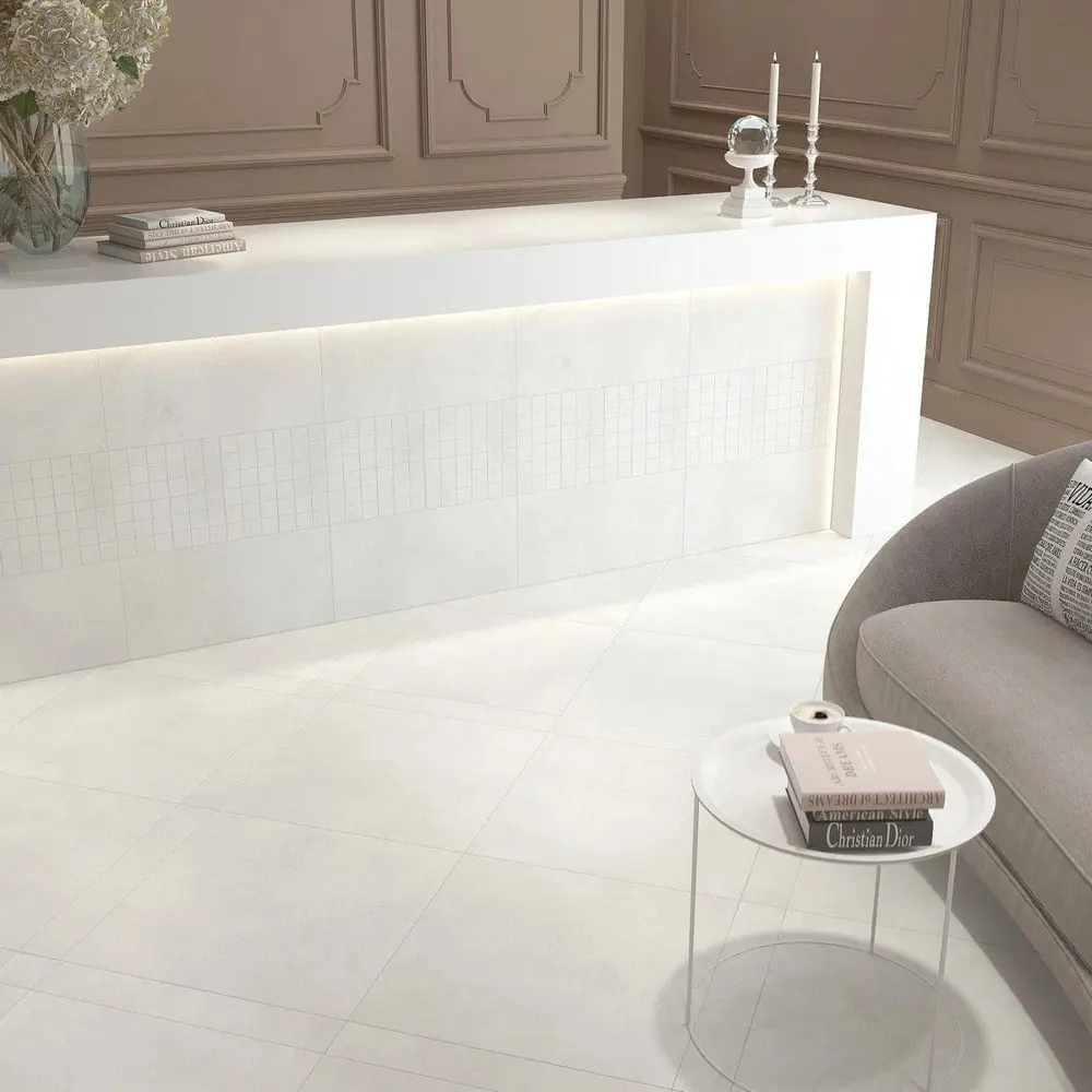 Фото Керамогранит Керамин Франкфурт 00-003579 60x60см цвет белый