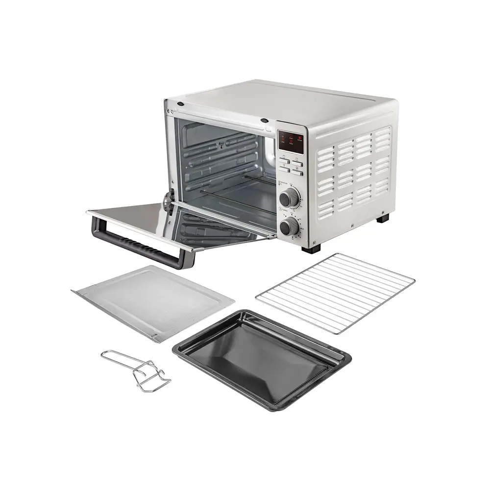 Фото 6 Электропечь 1500 Вт Tuarex 90820 49.1x30x41 см цвет белый Фото 6 Электропечь 1500 Вт Tuarex 90820 49.1x30x41 см цвет белый