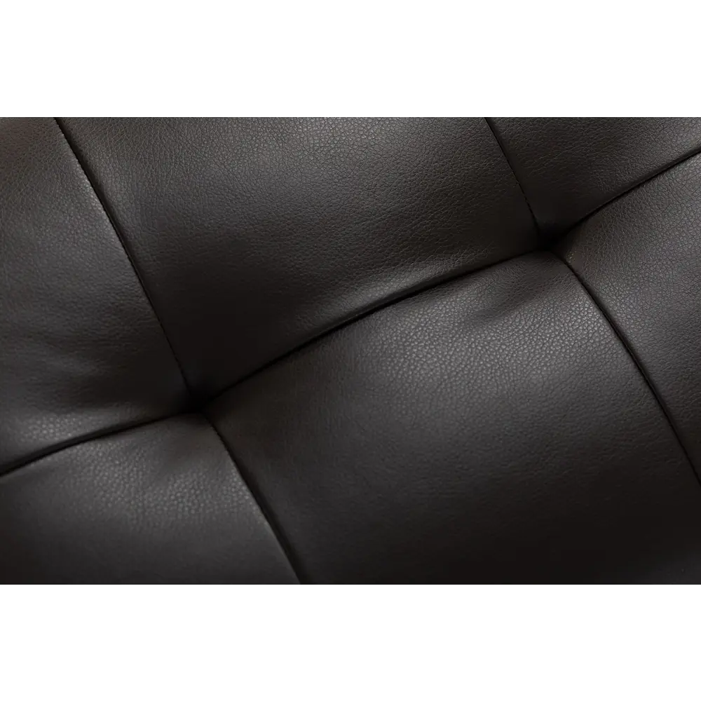 Фото 4 Пуф / подставка для ног искусственная кожа Leset Спринг венге/чёрный 59.5x37.5 см Фото 4 Пуф / подставка для ног искусственная кожа Leset Спринг венге/чёрный 59.5x37.5 см