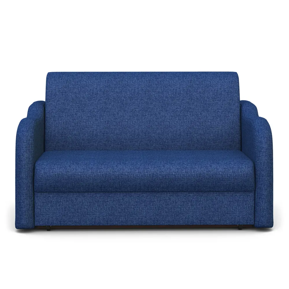 Фото 2 Диван раскладной Шарм-дизайн Коломбо 120x95x110 см рогожка цвет синий Фото 2 Диван раскладной Шарм-дизайн Коломбо 120x95x110 см рогожка цвет синий