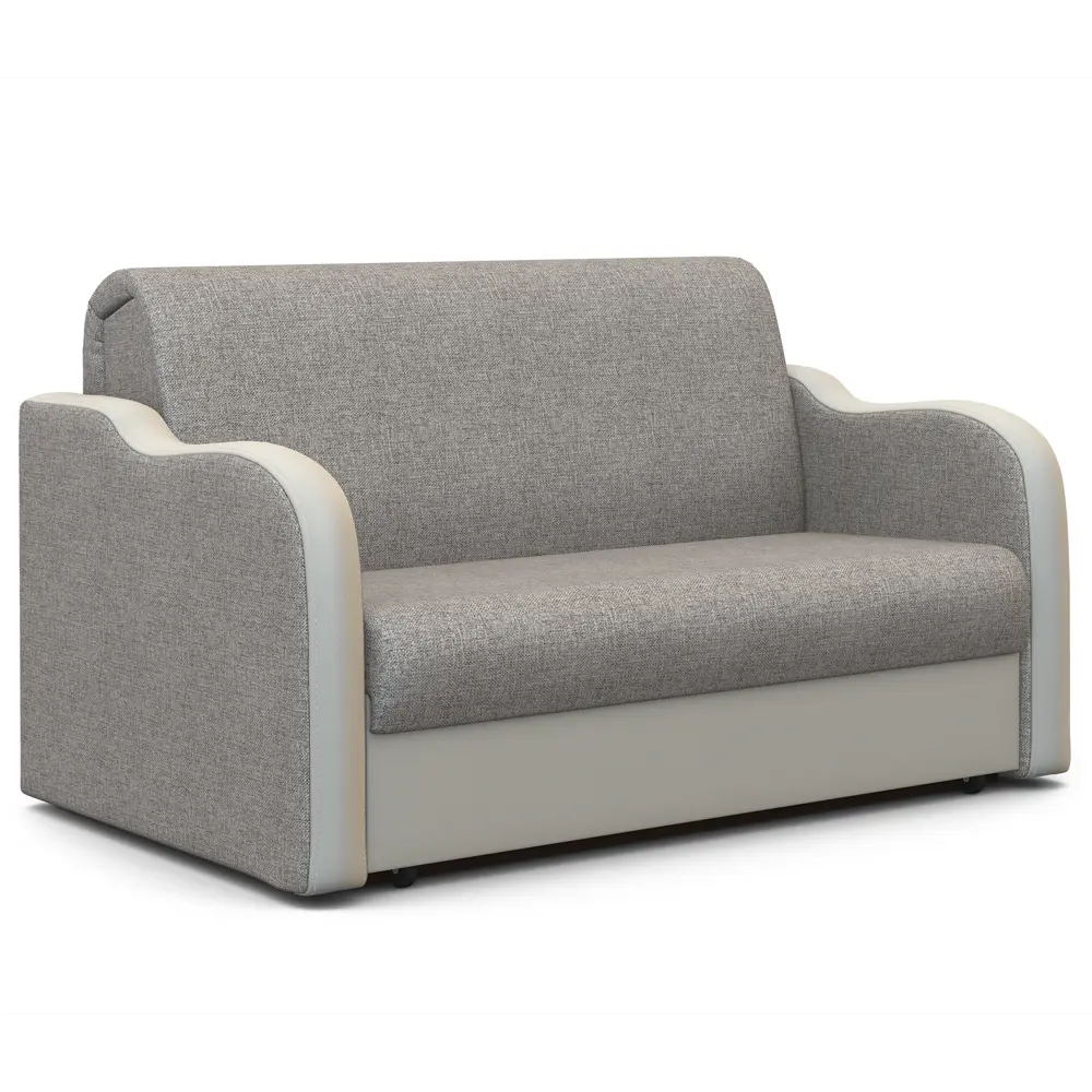 Фото Диван раскладной Шарм-дизайн Коломбо 160x95x110 см рогожка цвет белый и светло-серый Фото Диван раскладной Шарм-дизайн Коломбо 160x95x110 см рогожка цвет белый и светло-серый