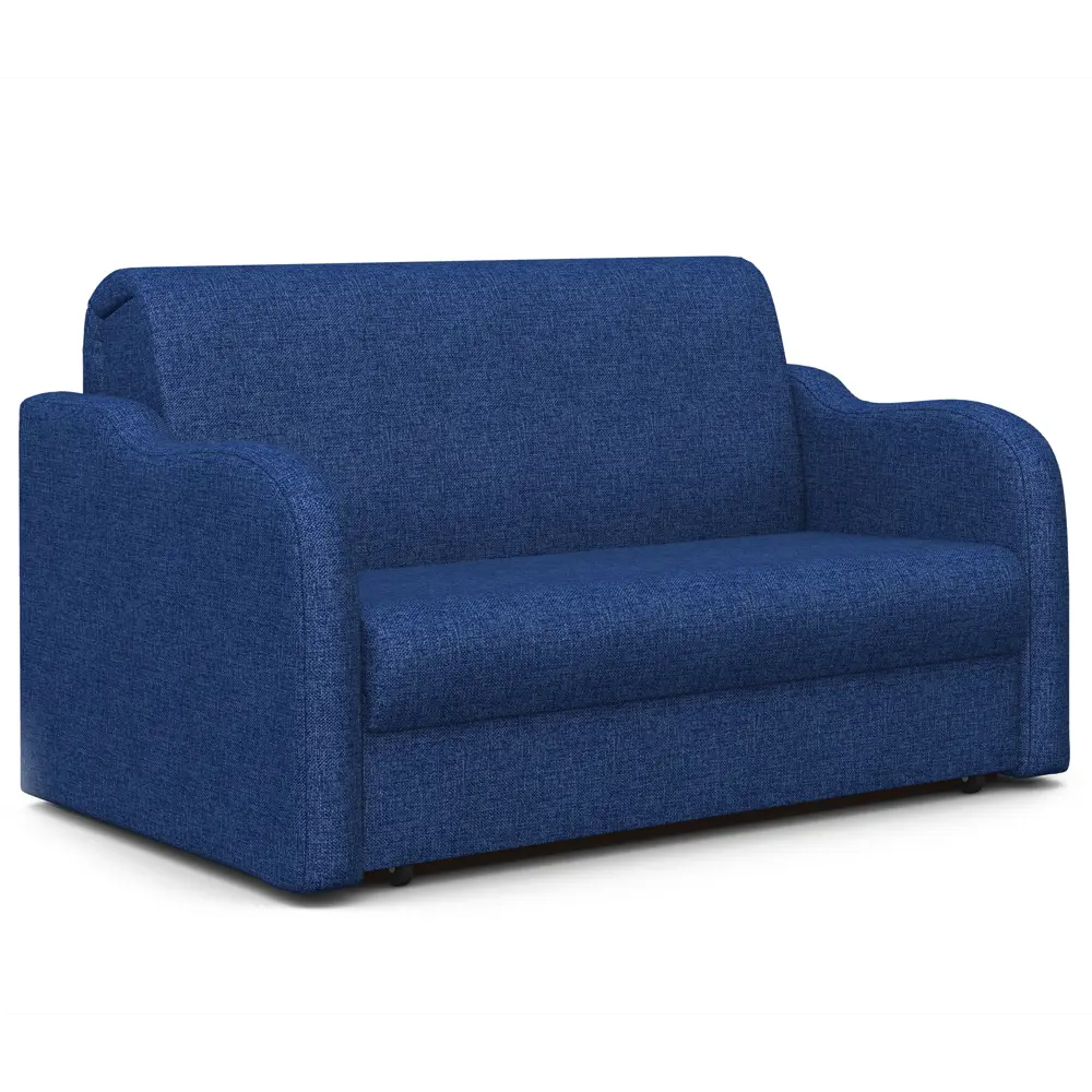 Фото Диван раскладной Шарм-дизайн Коломбо 160x95x110 см рогожка цвет синий Фото Диван раскладной Шарм-дизайн Коломбо 160x95x110 см рогожка цвет синий