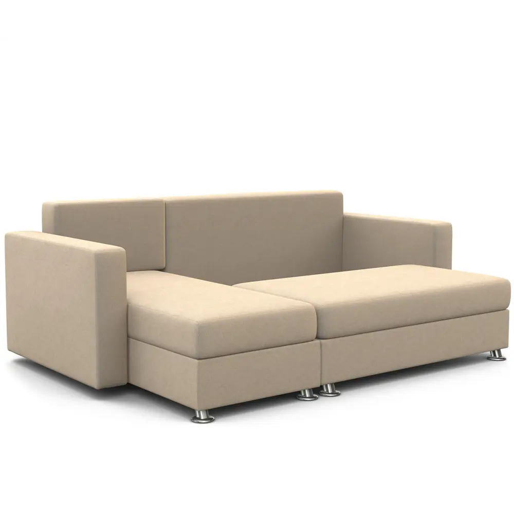 Фото 4 Диван угловой Шарм-дизайн Ария левый 225x78x150 см велюр цвет бежевый Фото 4 Диван угловой Шарм-дизайн Ария левый 225x78x150 см велюр цвет бежевый