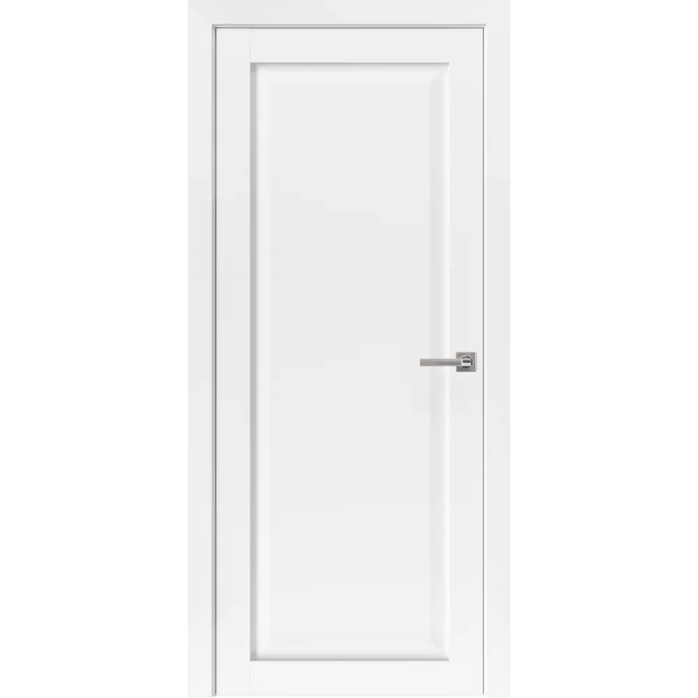 Фото Межкомнатная дверь Uberture Неоклассика 82001 глухая 200x80см ПВХ цвет белый