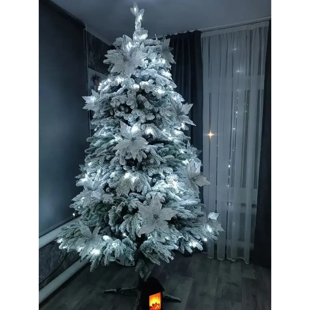 Фото 9 Ель новогодняя искусственная National tree company Таеж-/ЗСН-230 Таёжная заснеженная 230 см Фото 9 Ель новогодняя искусственная National tree company Таеж-/ЗСН-230 Таёжная заснеженная 230 см